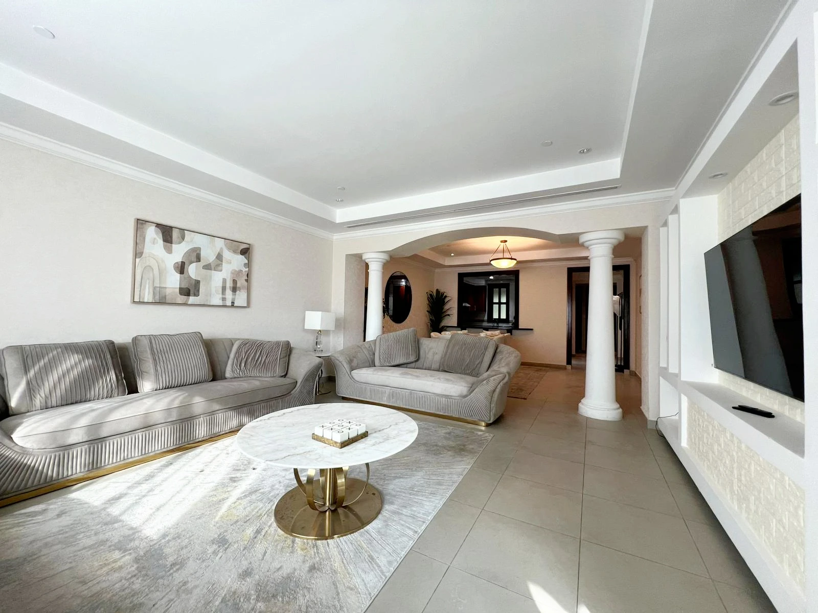 تاون هاوس من غرفتي نوم مفروش بالكامل مع شرفة خاصة مغطاة | بورتو أرابيا