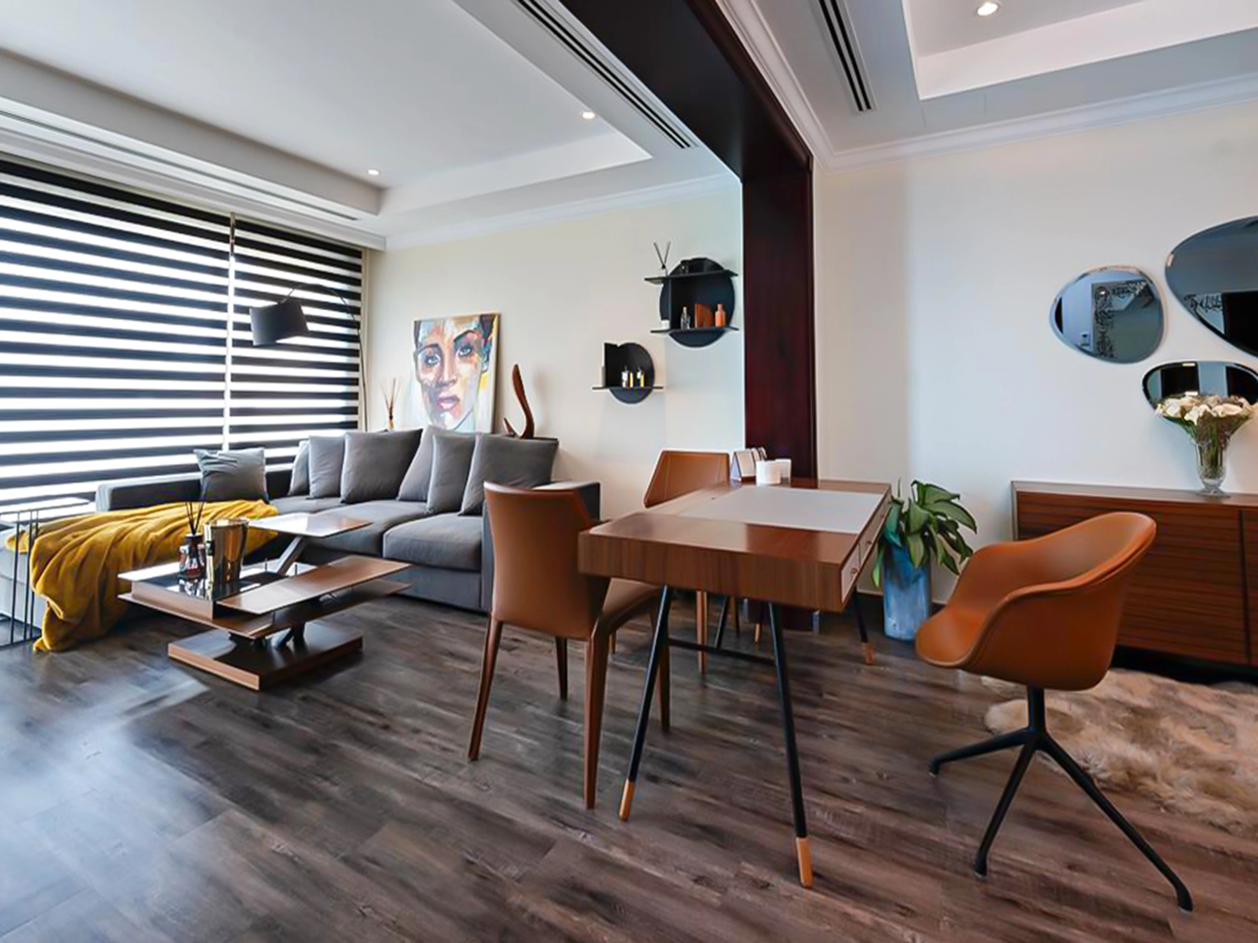 تاون هاوس أنيق بغرفة نوم واحدة مع إطلالة على المارينا في بورتو أرابيا