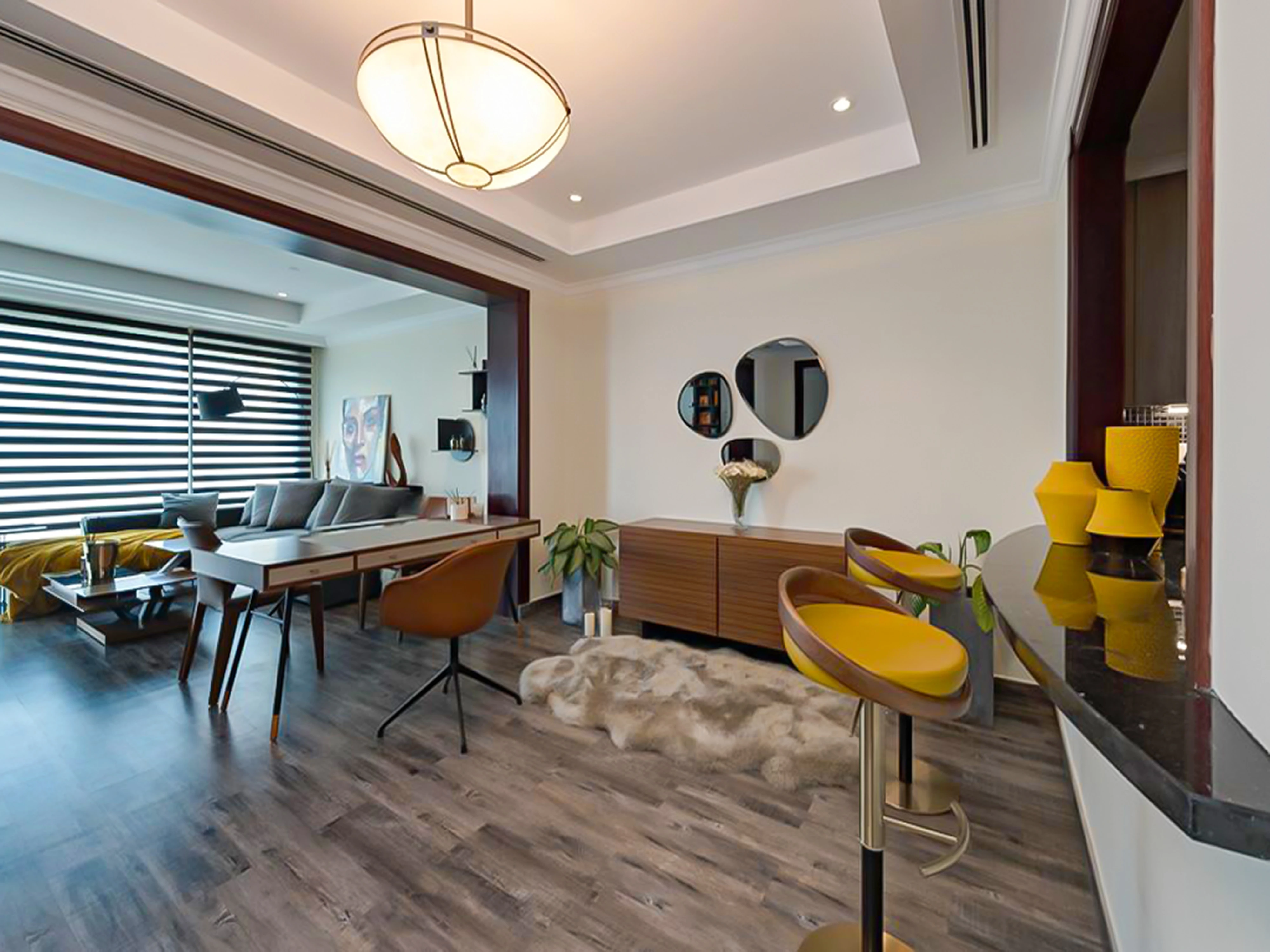 تاون هاوس أنيق بغرفة نوم واحدة مع إطلالة على المارينا في بورتو أرابيا