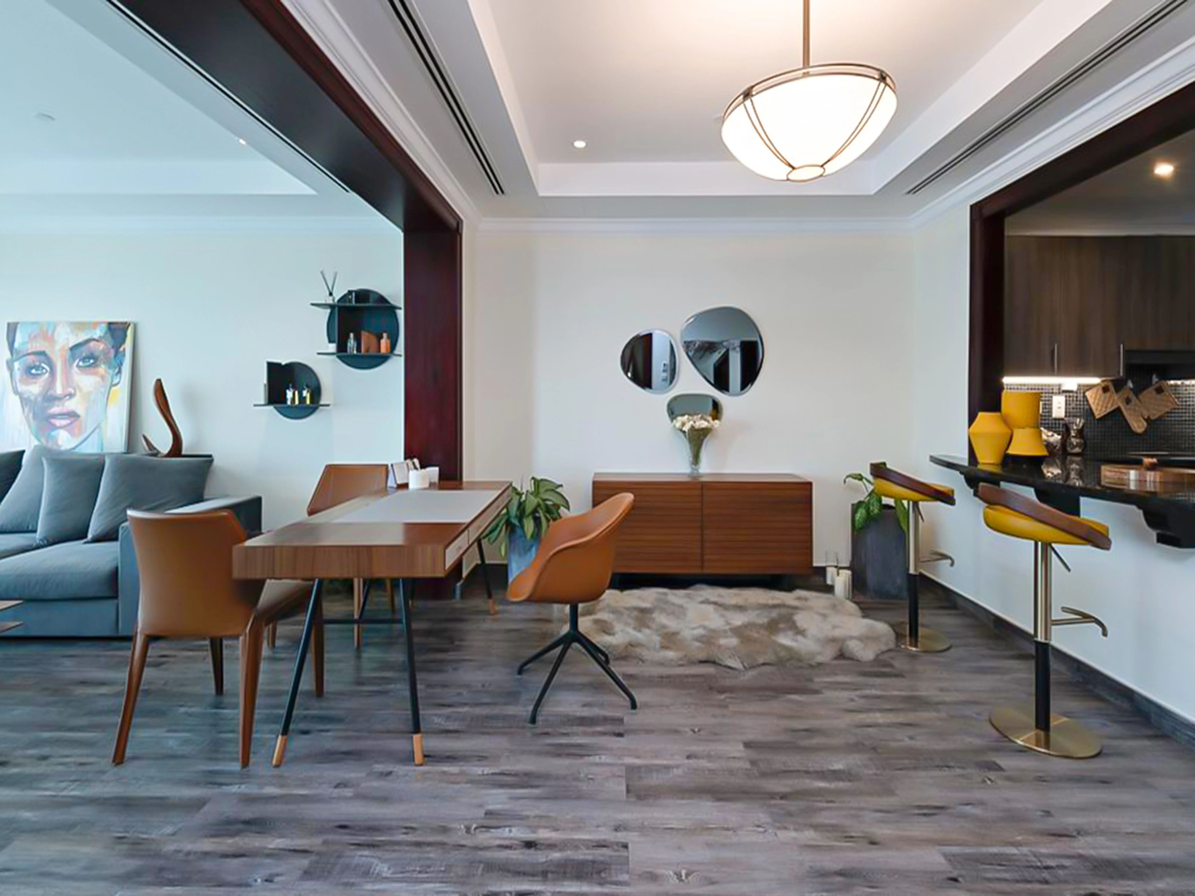 تاون هاوس أنيق بغرفة نوم واحدة مع إطلالة على المارينا في بورتو أرابيا