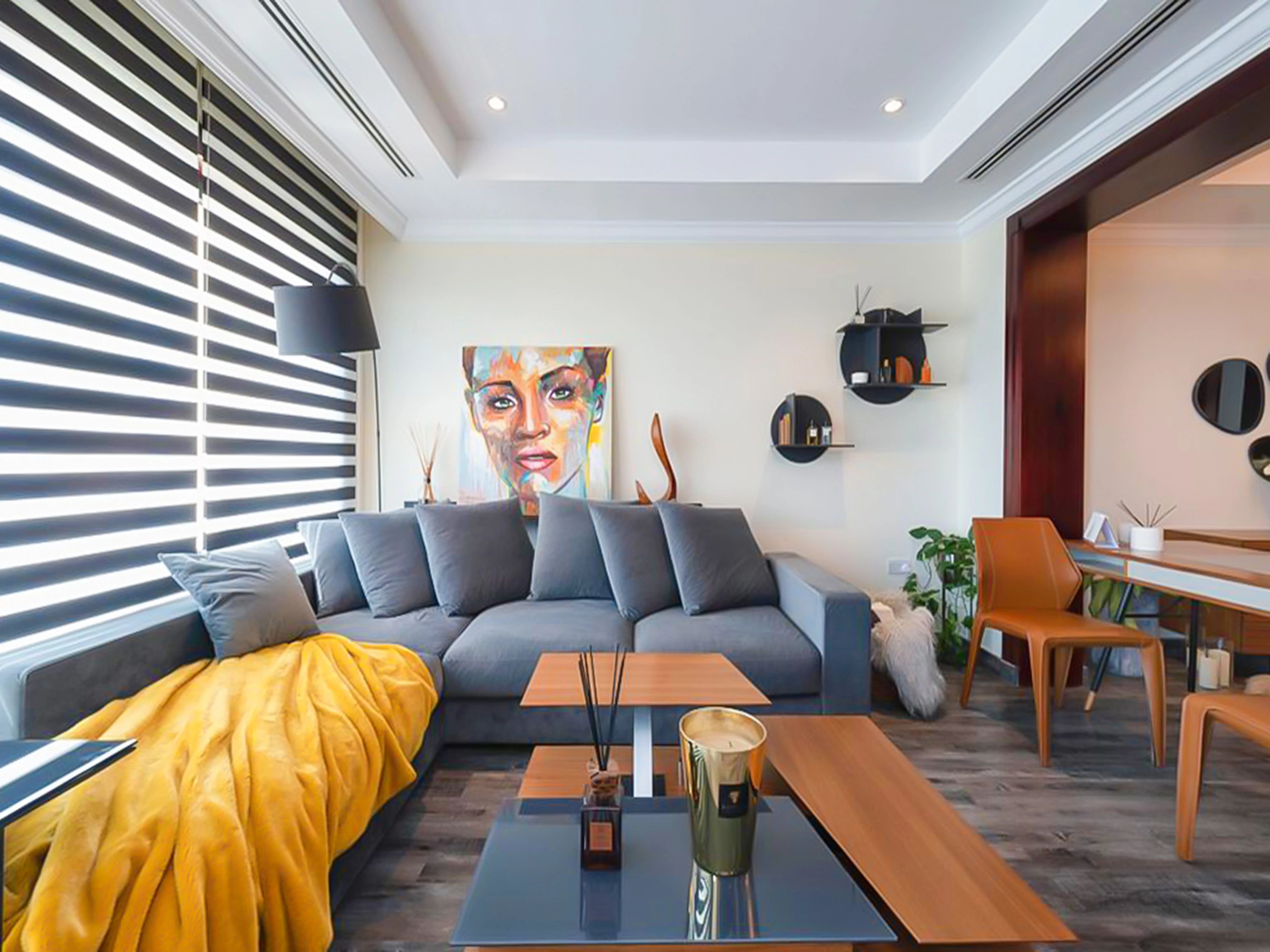 تاون هاوس أنيق بغرفة نوم واحدة مع إطلالة على المارينا في بورتو أرابيا