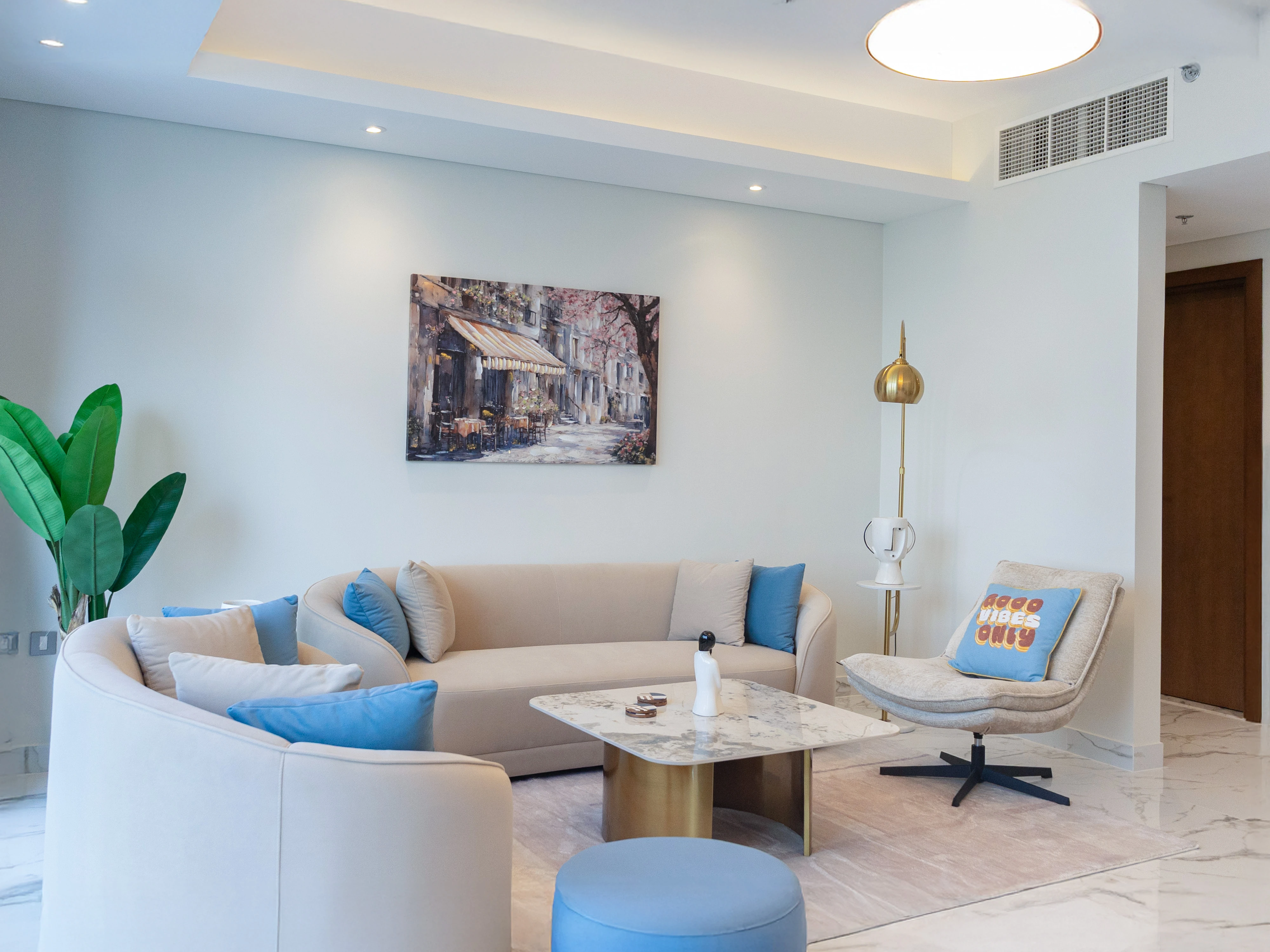 شقة فاخرة بغرفتي نوم في منطقة المارينا