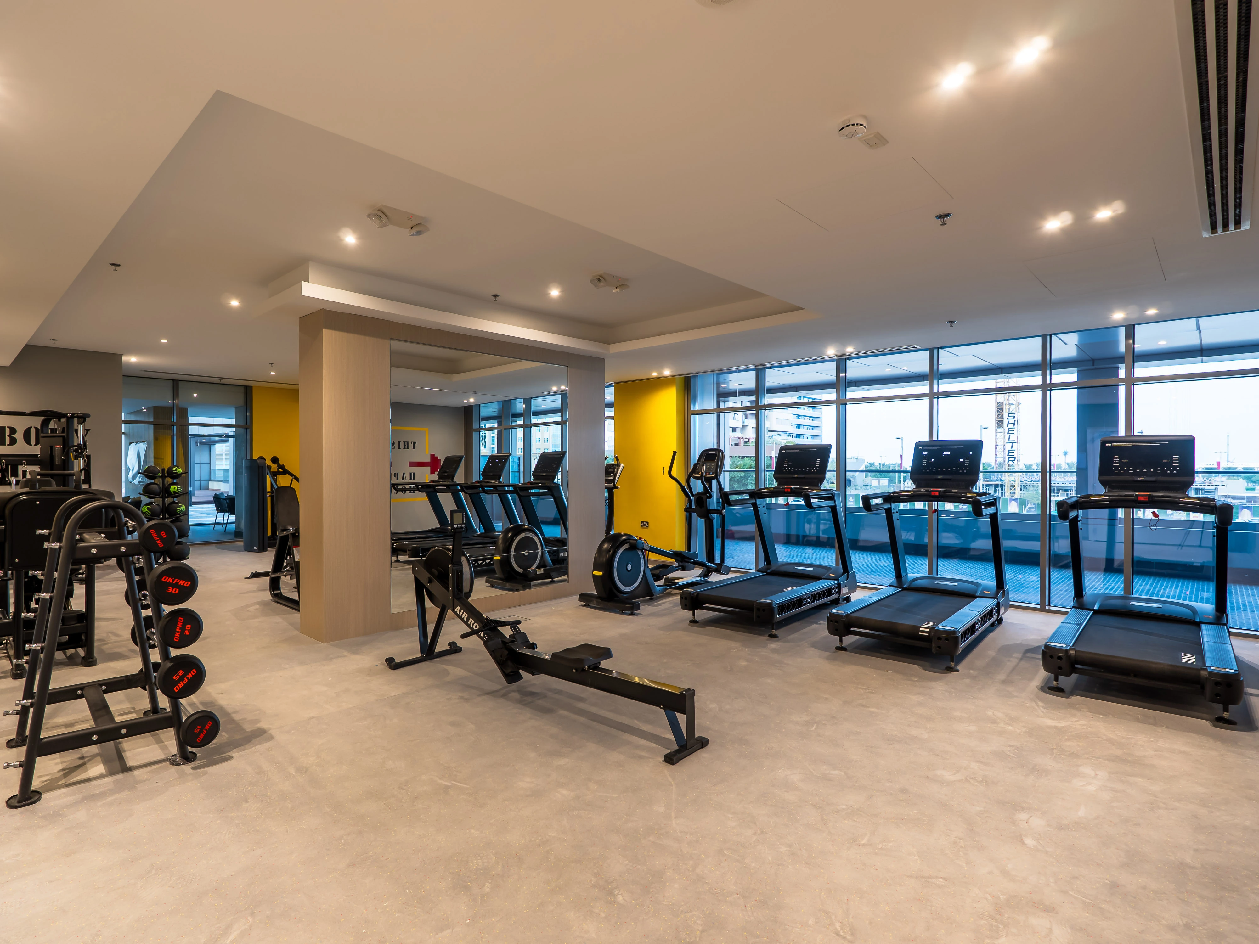 شقة أنيقة بغرفتين | فاخرة بميناء الدوحة