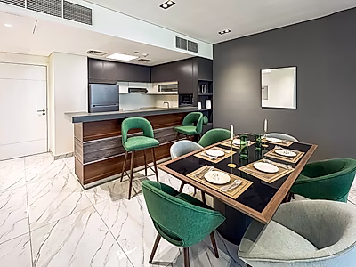 شقة فاخرة بغرفة نوم واحدة في مدينة ياسمين | جاهزة للسكن مع خطة دفع