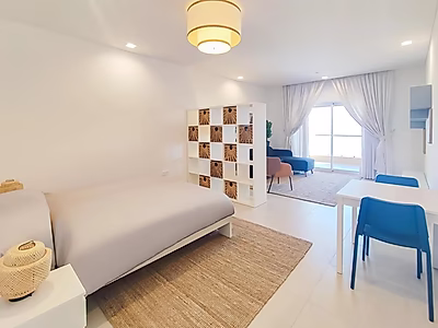 استوديو فاخر مفروش بالكامل | إطلالة بحرية كاملة | طابق مرتفع | فيفا بحرية 28 – اللؤلؤة قطر