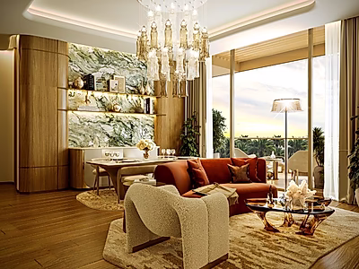 Live the Legend: 3-Bedroom at Zaha Hadid’s The Grove, Qetaifan Island