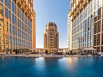 شقة بغرفتين في مجتمع هادئ ومتميز