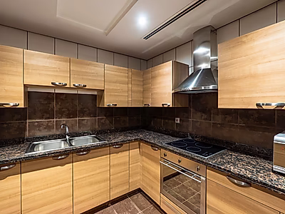 شقة بغرفتين في مجتمع هادئ ومتميز