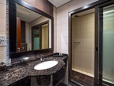 شقة بغرفتين في مجتمع هادئ ومتميز