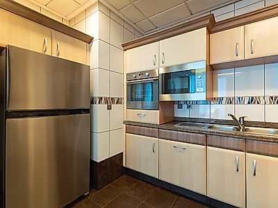 شقة مخدومة غرفة نوم واحدة بأسلوب فاخر