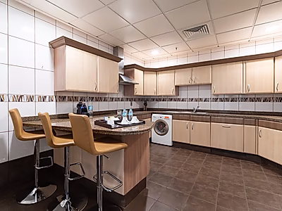 سكن فاخر بغرفتي نوم مع خدمات فندقية