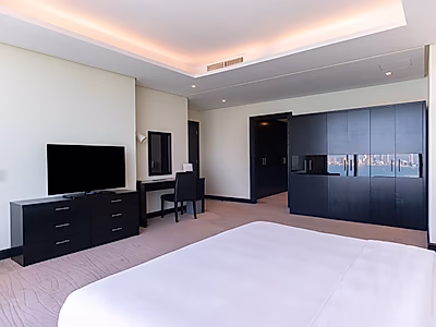 سكن فاخر بغرفتي نوم مع خدمات فندقية