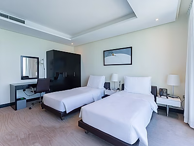 سكن فاخر بغرفتي نوم مع خدمات فندقية