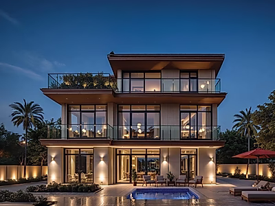 فلل عائلية فاخرة في حوزوم لوسيل