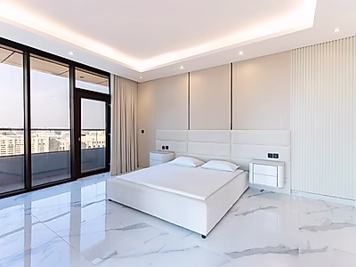 شقة فاخرة مكونة من غرفتي نوم