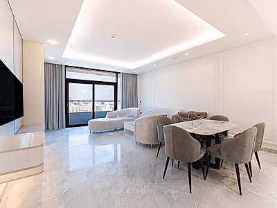 شقة فاخرة مكونة من غرفتي نوم