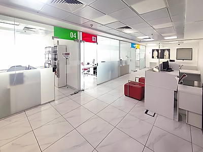 مكتب مجهز بالكامل بمساحة 250 متر مربع | الطريق الدائري C، المنتزه