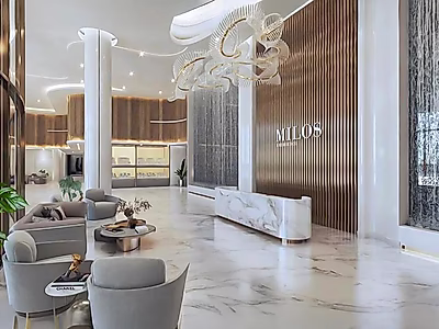 شقة من غرفتي نوم بإطلالة على البحر وأبراج اللؤلؤ – لقطيفية