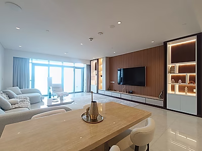 شقة رائعة للإيجار 3 غرف نوم + غرفة خادمة | إطلالات خلابة على البحر والمدينة