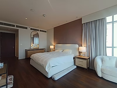 شقة رائعة للإيجار 3 غرف نوم + غرفة خادمة | إطلالات خلابة على البحر والمدينة