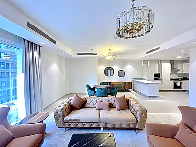 الفخامة تلتقي بالأناقة | شقة استثمارية بغرفة نوم واحدة | مدينة الترفيه