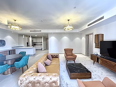 الفخامة تلتقي بالأناقة | شقة استثمارية بغرفة نوم واحدة | مدينة الترفيه