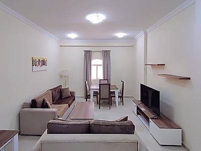 شقة أنيقة بغرفتين نوم | فريج النسيم