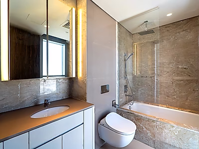 إطلالة بحرية مباشرة وكاملة | بنتهاوس 4 غرف + غرفة خادمة