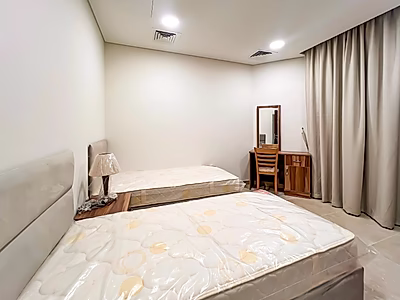 غرفتي نوم مؤثثة بالكامل في الوعب | شهر واحد مجانا