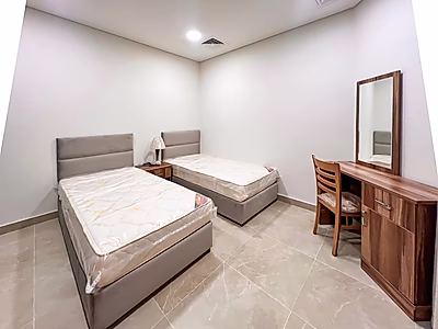 غرفتي نوم مؤثثة بالكامل في الوعب | شهر واحد مجانا