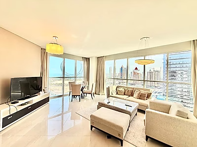 فرصة استثمارية رائعة | إطلالة بحرية | غرفة نوم واحدة | طابق مرتفع | مرسى لوسيل