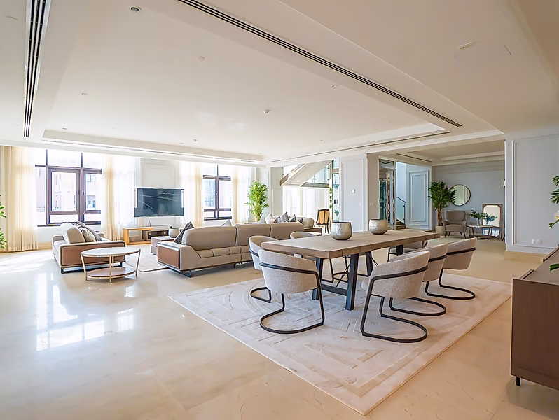 Luxurious Penthouse Duplex | Big Terrace with Sea View | Porto Arabia - Photo 3