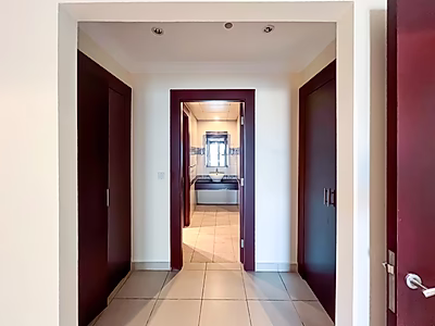 HUGE & SEMI FURNISHED 1 BEDROOM WITH BALCONY | PORTO ARABIA