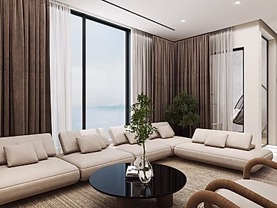 فلل فاخرة على الواجهة البحرية في جزيرة كتيفان | خطة سداد مرنة لمدة 5 سنوات