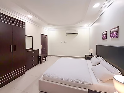 شقة أنيقة بغرفة نوم واحدة للإيجار | الثمامة