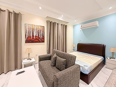 ملاذ فاخر بشقة بغرفة نوم واحدة | العثومة