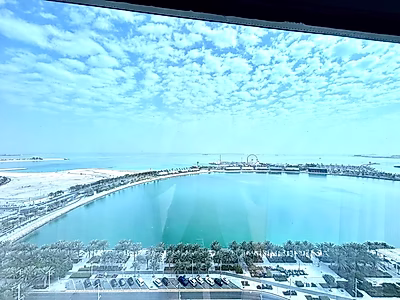 شقة جديدة كليًا مكونة من غرفتي نوم بإطلالة كاملة على البحر في المارينا مع خطة سداد مرنة