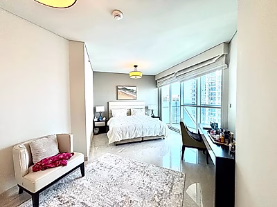 شقة أنيقة 3 غرف نوم | إطلالة مميزة | مفروشة بالكامل