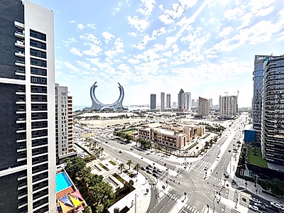 شقة أنيقة 3 غرف نوم | إطلالة مميزة | مفروشة بالكامل