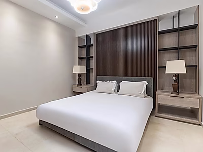 شقة مميزة من غرفتي نوم للإيجار | أثاث فاخر من علامات تجارية | مدينة لوسيل الترفيهية