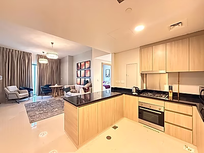 2 BR | Big Terrace | Luxury Apartment | Waterfront District