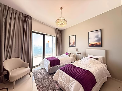 2 BR | Big Terrace | Luxury Apartment | Waterfront District