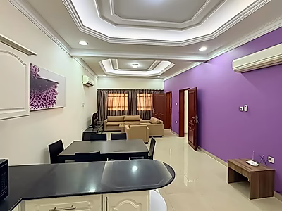 شقة ساحرة بغرفة نوم واحدة في الثمامة