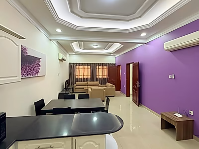 شقة ساحرة بغرفة نوم واحدة في الثمامة