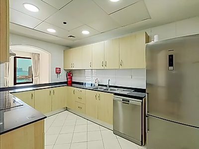 180° Panoramic Marina View | 2BR Stylish Apartment with Large Veranda | The Pearl Qatar