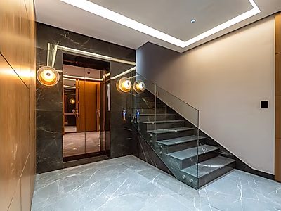 شبه مفروش | 6 أشخاص + خادمة/سائق | فيلا ضمن مجمع سكني | اللؤلؤة