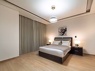 شبه مفروش | 6 أشخاص + خادمة/سائق | فيلا ضمن مجمع سكني | اللؤلؤة