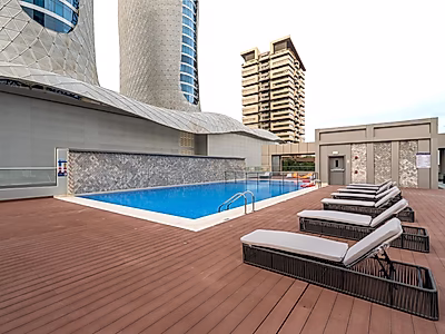 شقة أنيقة بغرفتي نوم | مارينا ديستريكت