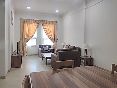 شقة عصرية بغرفتي نوم للإيجار في الواب