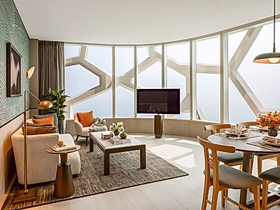 شقة فندقية أنيقة بغرفة نوم واحدة | مرسى لوسيل